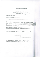 APA INSURANCE LTD – STATUTORY DECLARATION FORM