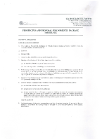 GA INSURANCE LTD – DOMESTIC PACKAGE INSURANCE PROPOSAL FORM